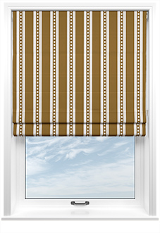 The British Stripe Co. Edgar, Highlands No.1 - Twist&Fit Roman Blind